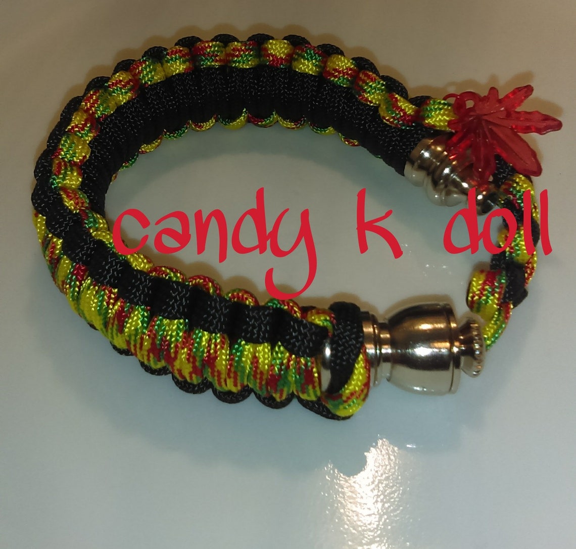 Pipe bracelet paracord includes mouth piece with free gift | Etsy