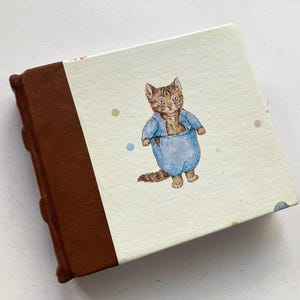 Tom Kätzchen - Journal - Beatrix Potter - Peter Rabbit Geschichten - Buchliebhaber - Weihnachten - Geburtstag - Jahrestag Geschenk - handgemacht