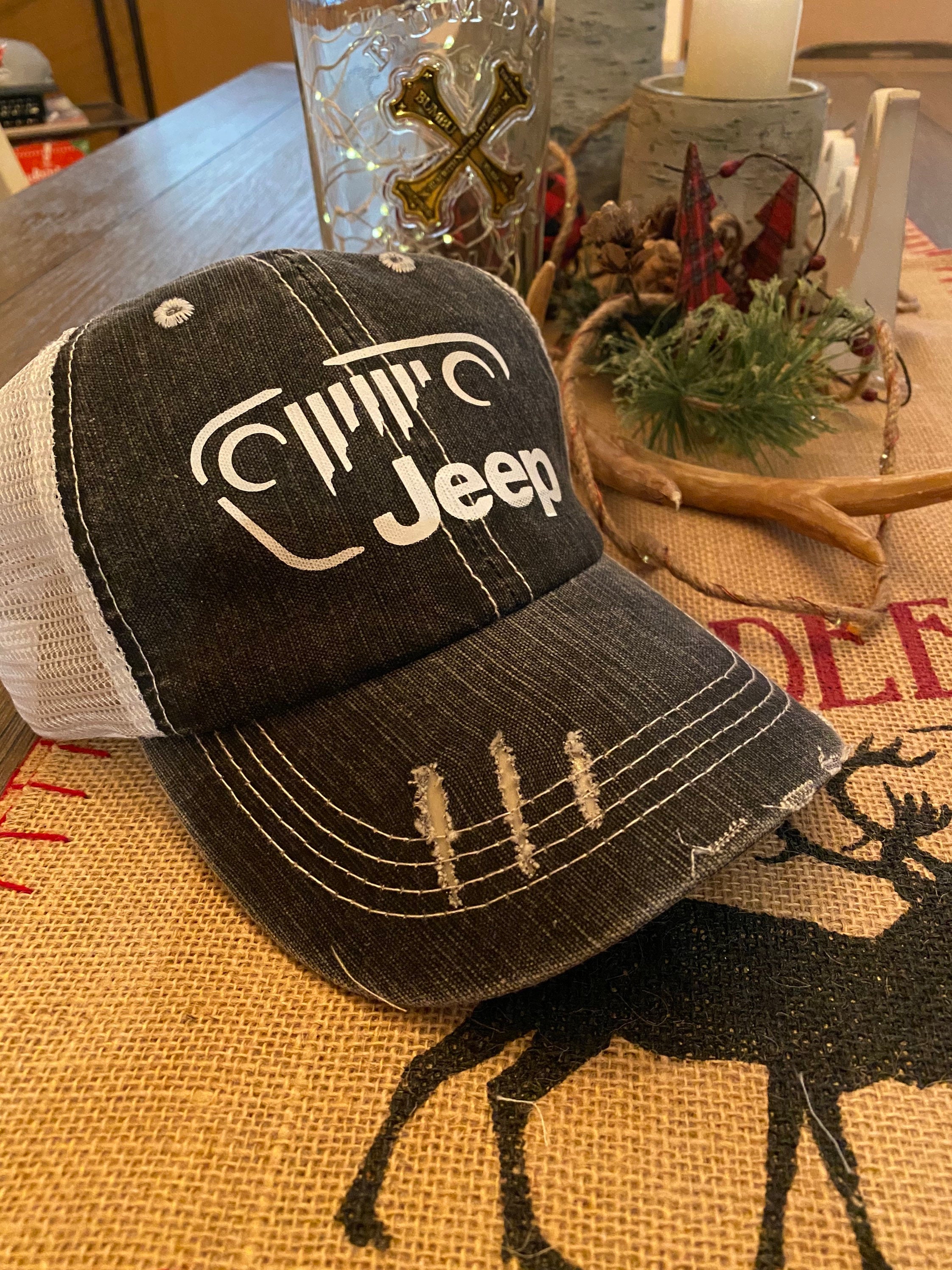Jeep Performance Parts Baseball Cap - Unisex Adjustable Twill Hat With Cog Logo
