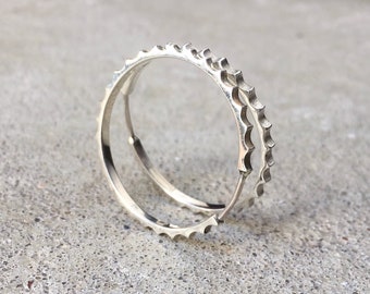 GEARRINGS / Gear Hoops / Hoop Earrings / Earrings / Gears