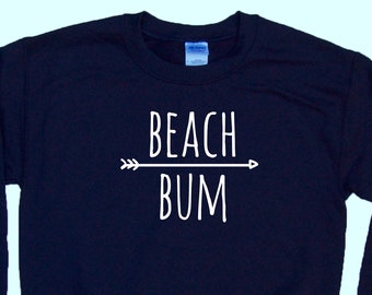 Beach sweatshirt | Etsy