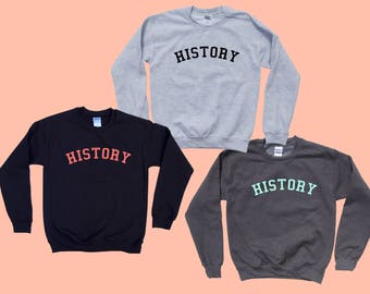 HISTORY - Crewneck Sweatshirt