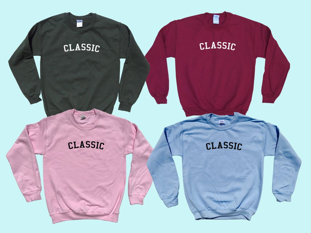 CLASSIC Crewneck Sweatshirt - Etsy