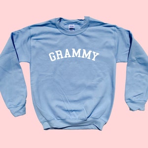 GRAMMY crewneck unisex sweatshirt - Grandparent Favorite - Family Baby Announcement Apparel - Popular Mother's Day Gift !