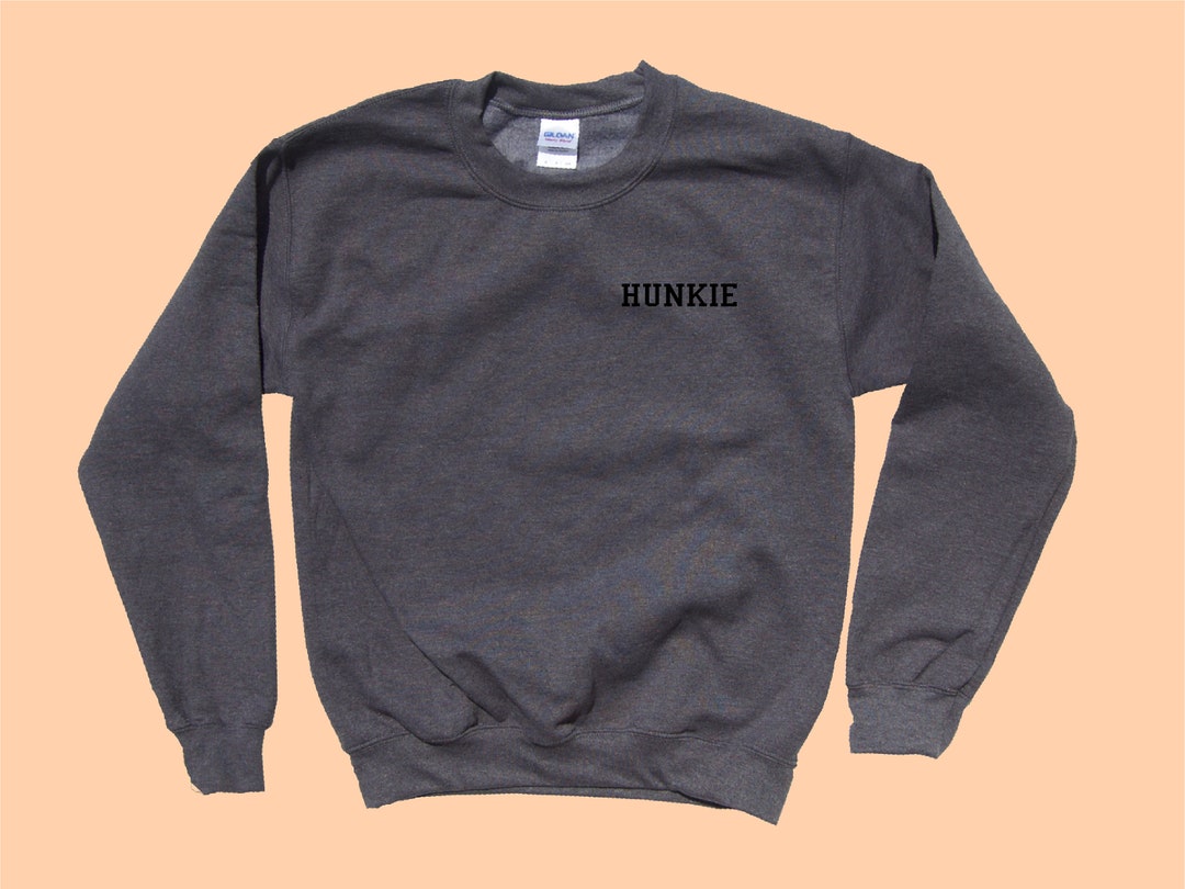 Hunkie HUNKIE --- Minimal Design Over the Heart/pocket Placement - Sweatshirt ...