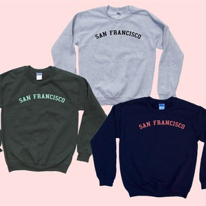 SAN FRANCISCO - California Crewneck Pride Sweatshirt
