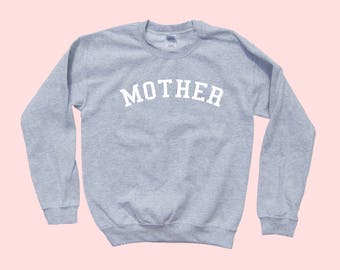 MOTHER crewneck unisex sweatshirt - Best Seller - Vintage Style - Fast Family Favorite - Mom Apparel - Popular Mother's Day Gift!