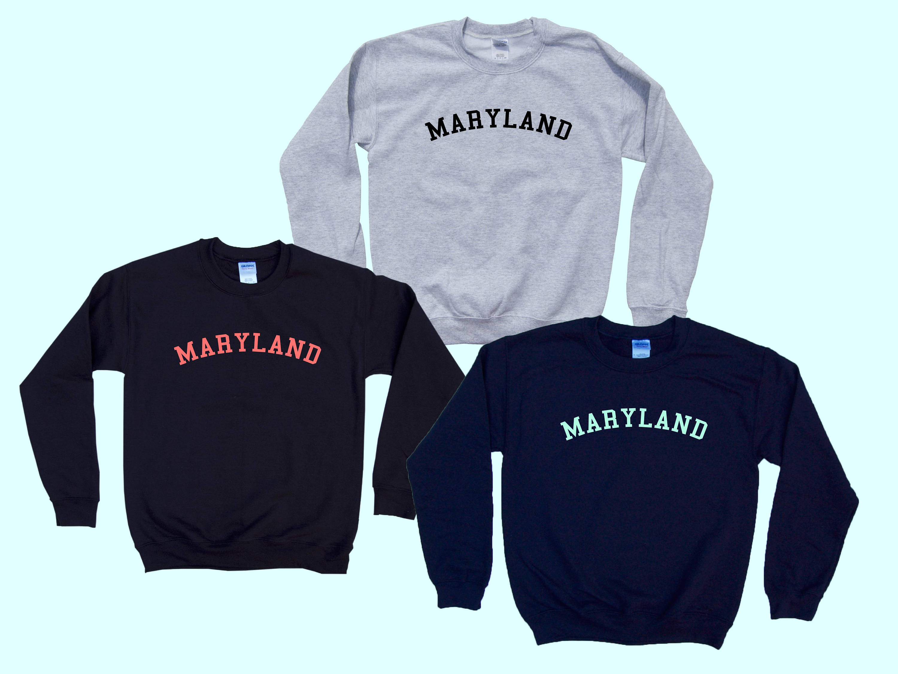 MARYLAND Crewneck State Sweatshirt 