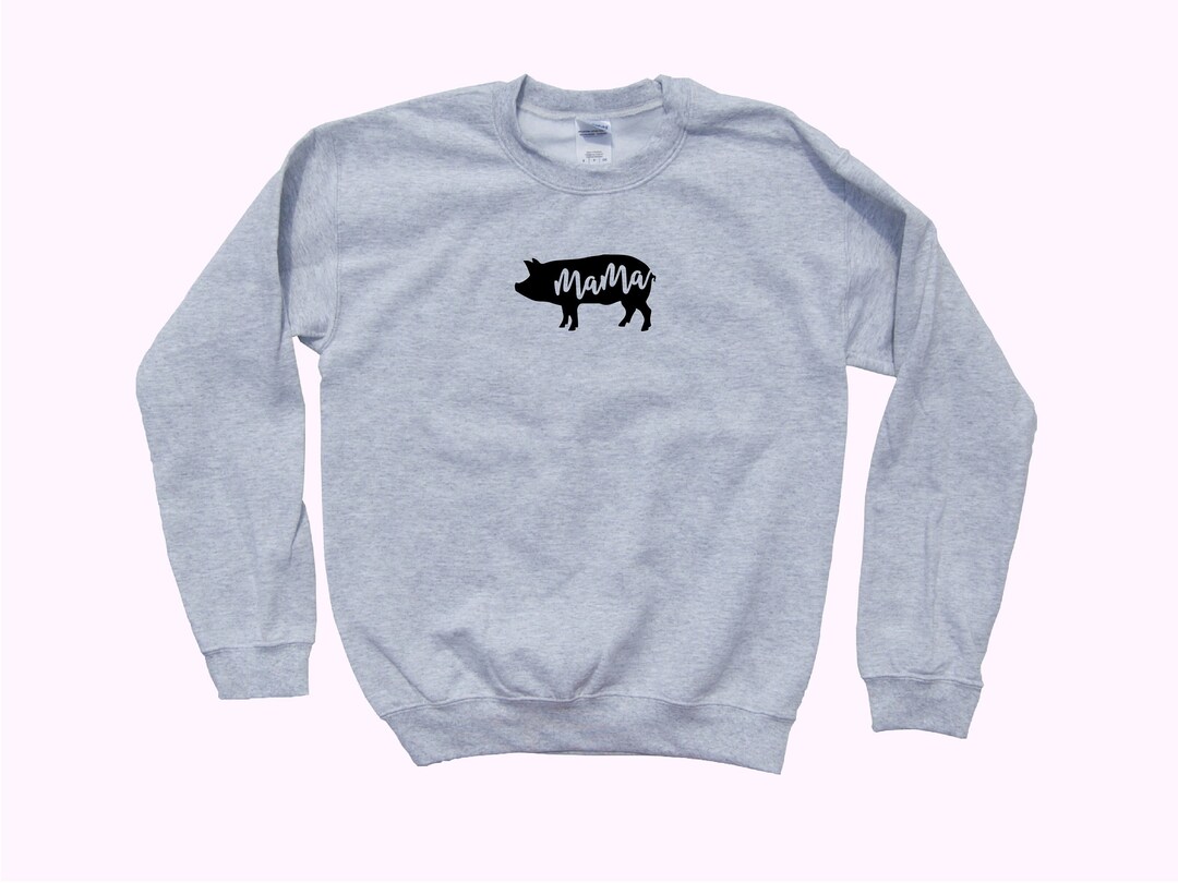 pig mama☺︎ Pig Mama - Crewneck Sweatshirt - Etsy