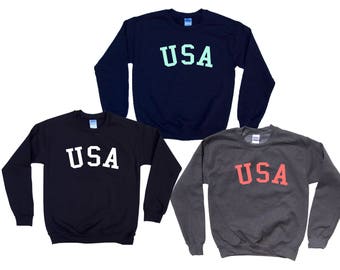 USA - Crewneck Sweatshirt