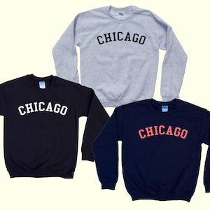 CHICAGO Illinois Crewneck Pride Sweatshirt image 1