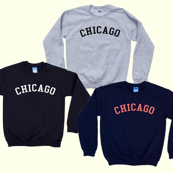 CHICAGO - Illinois Crewneck Pride Sweatshirt