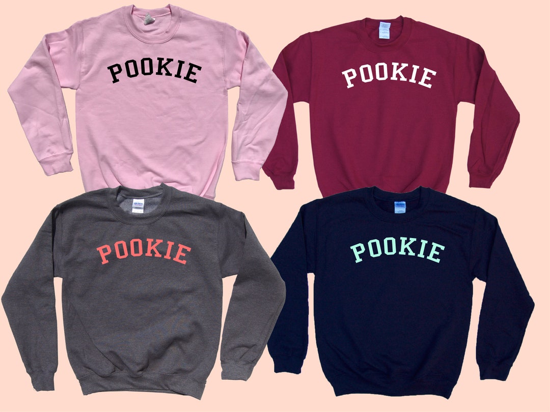 POOKIE Crewneck Sweatshirt - Etsy