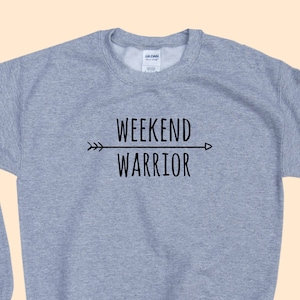 Weekend Warrior - Crewneck Sweater