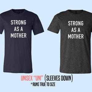 Strong as a Mother MOM SHIRT image 3