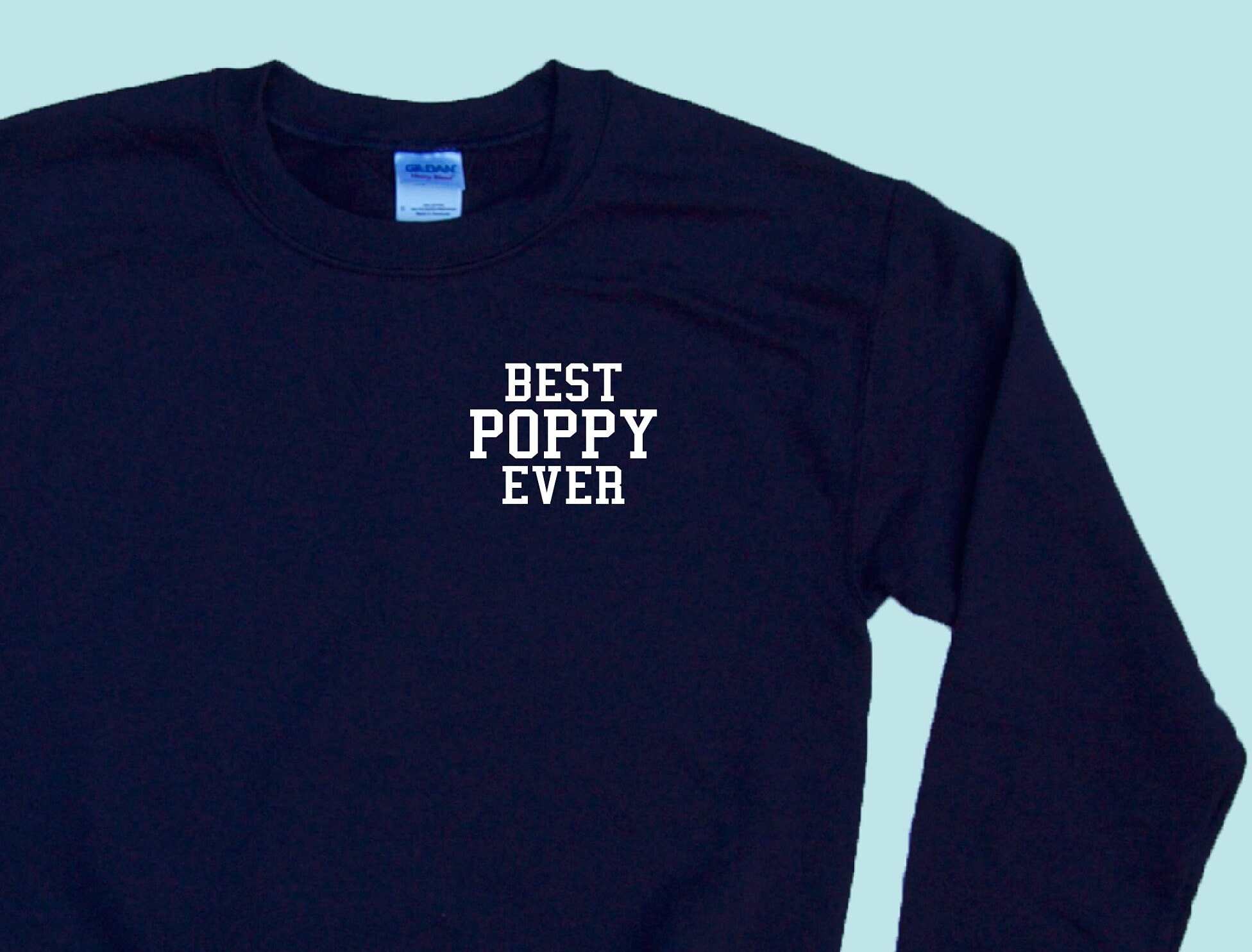 限定品　最安値POPPY EMBROIDERED SWEATSHIRT Poppi Tiktok Sweatshirt - Etsy