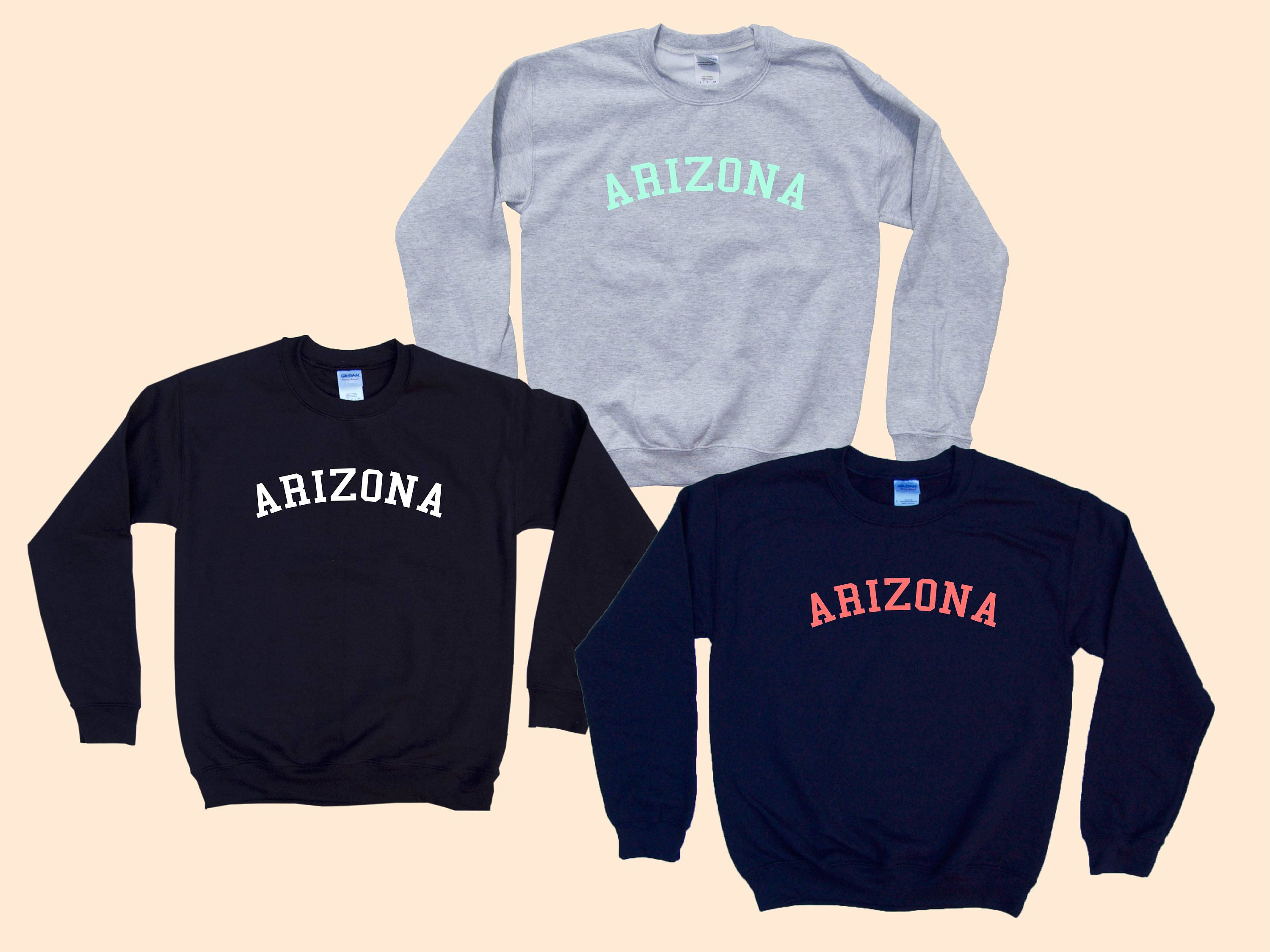 ARIZONA Crewneck State Sweatshirt 