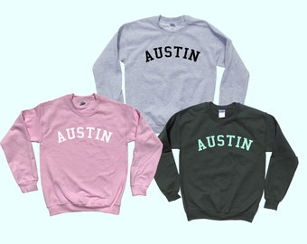 AUSTIN - Texas Crewneck Pride Sweatshirt