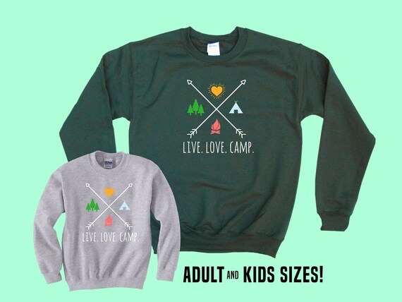 custom camp sweatshirts