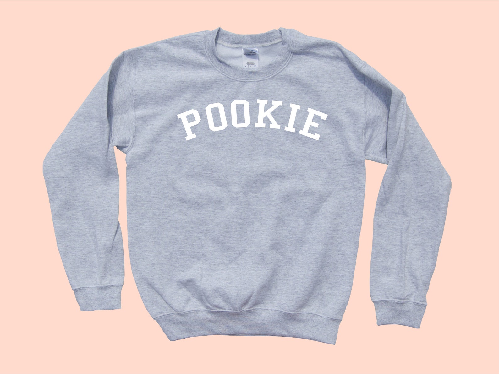 POOKIE Crewneck Sweatshirt Etsy