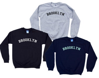 BROOKLYN - New York Crewneck Borough Sweatshirt