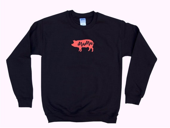pig mama☺︎ Pig Mama - Crewneck Sweatshirt - Etsy