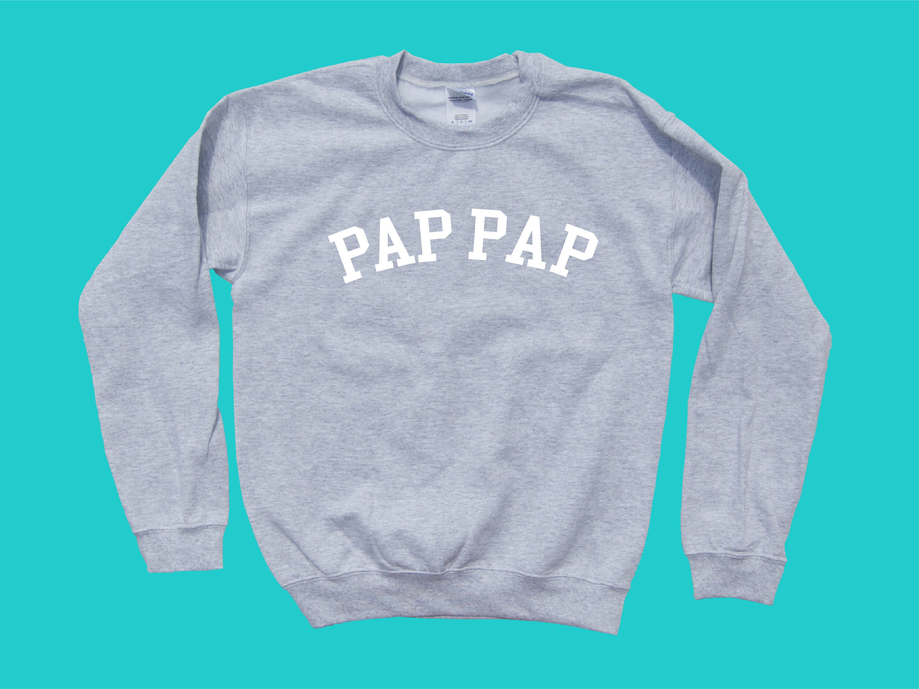PAP PAP crewneck unisex sweatshirt Grandparent Favorite | Etsy