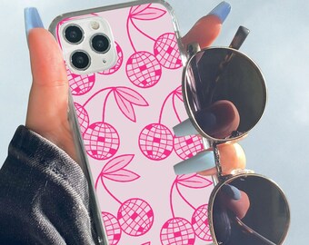 Disco Cherry Handyhülle, Retro Handyhülle für iPhone
