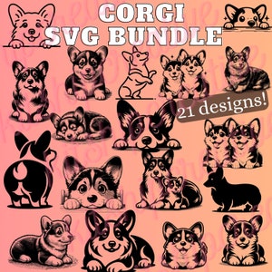 .Corgis SVG Bundle