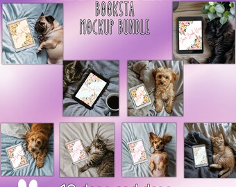 Bookstagram Ebook Mockup For Pet Business Bundle