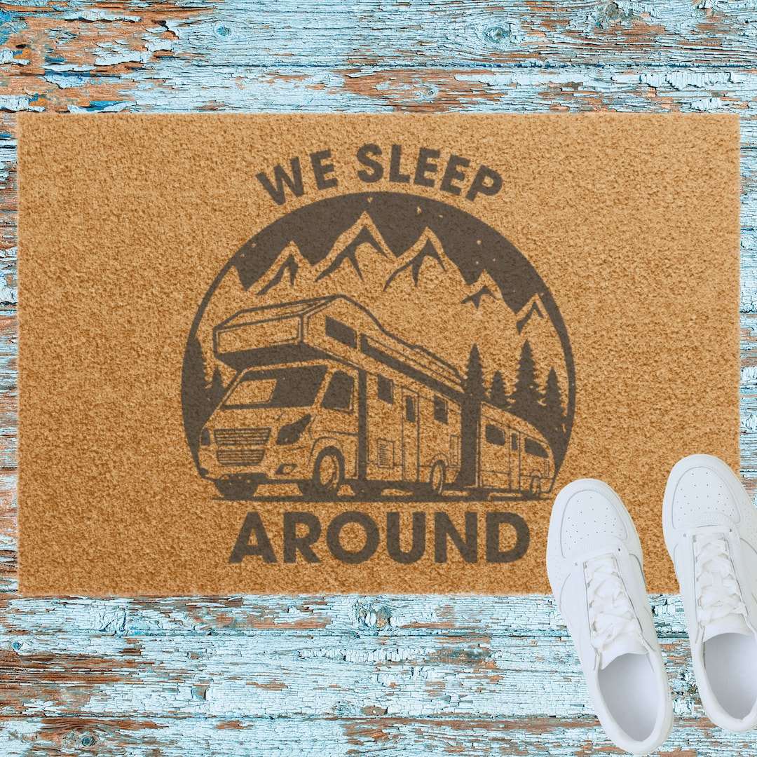Camper RV Doormat Unique Doormat Outdoor Doormat Funny Etsy
