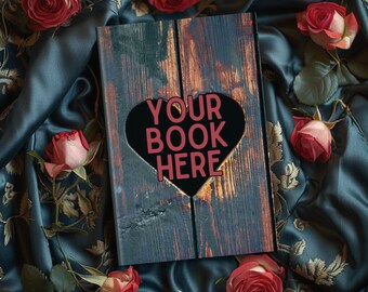 Hardcover Book Mockup Canva Bookstagram Template