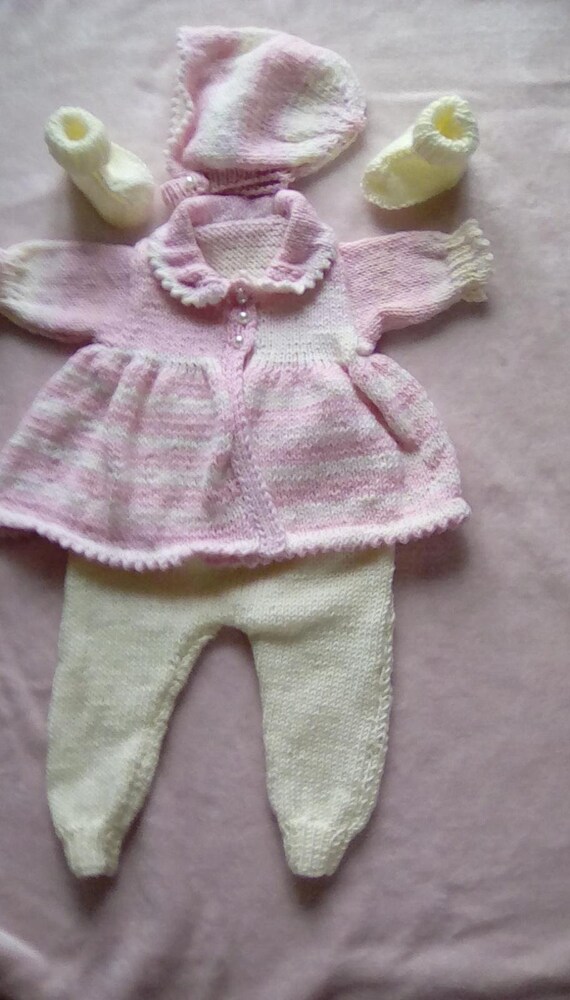 baby girl cream leggings