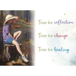 Time For Reflection Inspirational Downloadable Print