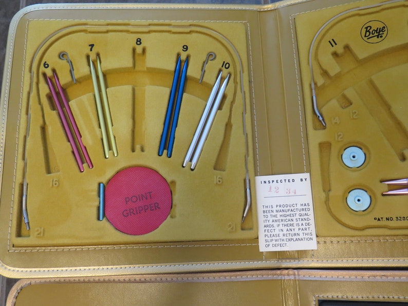 2 Vintage Boye Needle Master Sets Interchangeable Aluminum Etsy