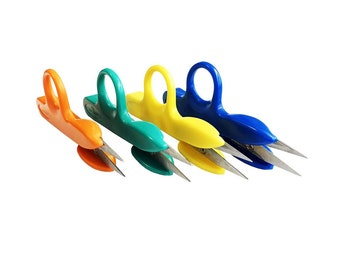 Golden Eagle Right/Left Craft Sewing Pruning Thread Snips Scissors 4 per pack