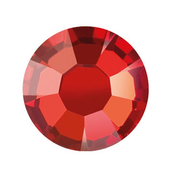 Preciosa Crystal Red Flame (251 Rdf) Style 2151 (NO Hotfix