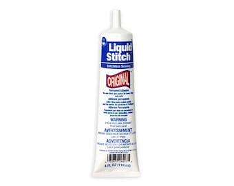 Liquid Stitch Permanent Fabric Adhesive – 4 fl oz Tube