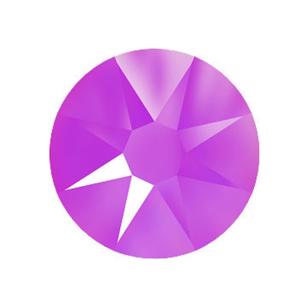 Star Bright 2088 "Crystal Electric Violet" Flatback Rhinestones - Pick Size / Quantity Per Pack (NO-Hotfix)