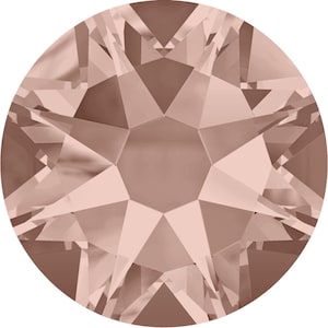 Preciosa Crystals Vintage Rose - Factory Pack - No-Hotfix Foiled Flat Back - Select Size