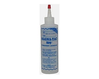 Magna Tac-809 ~ 4 or 8 Ounces - Permanent Adhesive