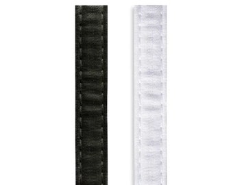 Shaping Cotton Covered Plastic Polyester Boning - 3/8" (10mm) X 12 Yds Polypropylene Sewing Accessories Bra Boning Color White or Black