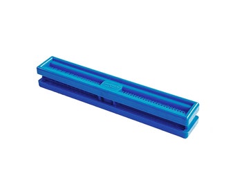 Berwick Offray Ribbon Double-Sided Ribbon Shredder / Slitter Made in France Color BLUE