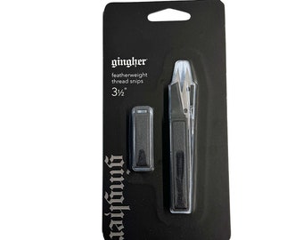 Gingher Featherweight Thread Snip - 3 1/2 Inch Thread Nippers (Gingher220310-1101)