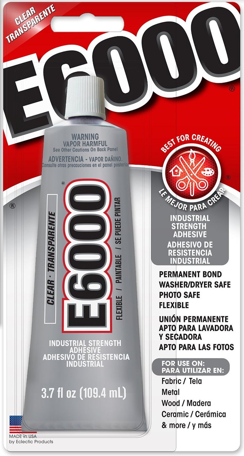 TIPS for the E6000® Craft Adhesive 3.7 oz~ Glue~ Buy as many as you need image 2