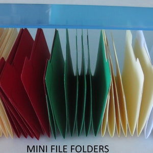 Mini File Folders, Junk Journal Supplies, Journal Embellishments,Planner Supplies,Note Cards, Scrapbook Supplies,Collage Folders,Mixed Media