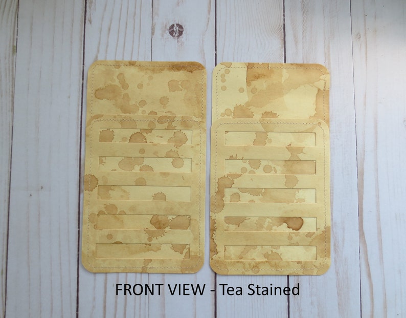 Postage Stamp Holders Stitched With 6 Pockets Your Choice Etsy