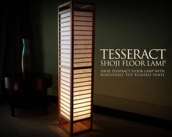 Tesseract  Shoji Floor Lamp