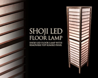 Shoji LED Floor Lamp