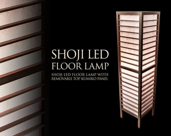 Shoji LED Floor Lamp